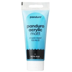 Panduro Acrylic akrylmaling, matt 100 ml – Royal blue