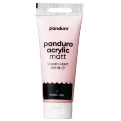 Panduro Acrylic akrylmaling, matt 100 ml – Pastel pink