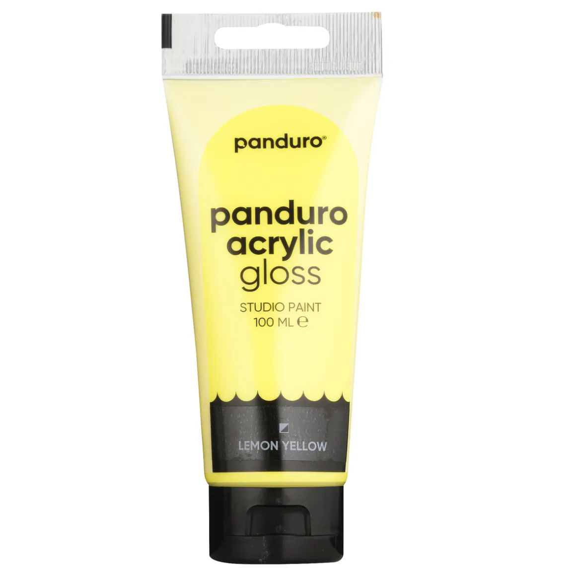 Panduro Acrylic akrylmaling, blank 100 ml – Lemon yellow