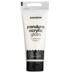 Panduro Acrylic akrylmaling, blank 100 ml – Pearl mint