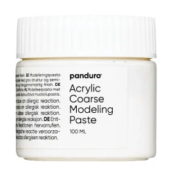 Panduro Acrylic kornet modelleringspasta, strukturpasta for akrylmaling, 100 ml