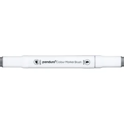 Panduro Colour Marker Brush, penselspiss og skråskjært spiss – Cool grey 5 CG5