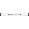 Panduro Colour Marker Brush, penselspiss og skråskjært spiss – Cool grey 9 CG9