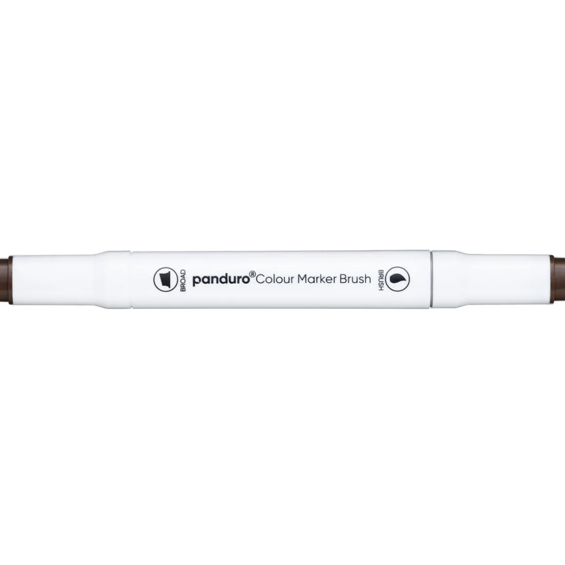 Panduro Colour Marker Brush, penselspiss og skråskjært spiss – Sand 107
