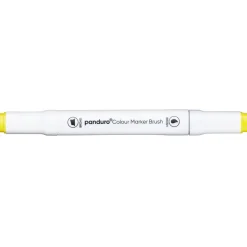 Panduro Colour Marker Brush, penselspiss og skråskjært spiss – Fresh green 44