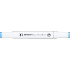 Panduro Colour Marker Brush, penselspiss og skråskjært spiss – Phatalo blue 183