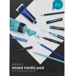 Panduro mixed media blokk A4 (210×297 mm), 30 ark – vekt 300 gram