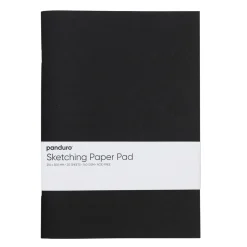 Panduro Sketch, skisseblokk med myk perm, 21×30 cm, 30 ark, 140 g/m²
