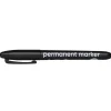 Panduro svart permanent merkepenn / marker – 1,5 mm skrivebredde