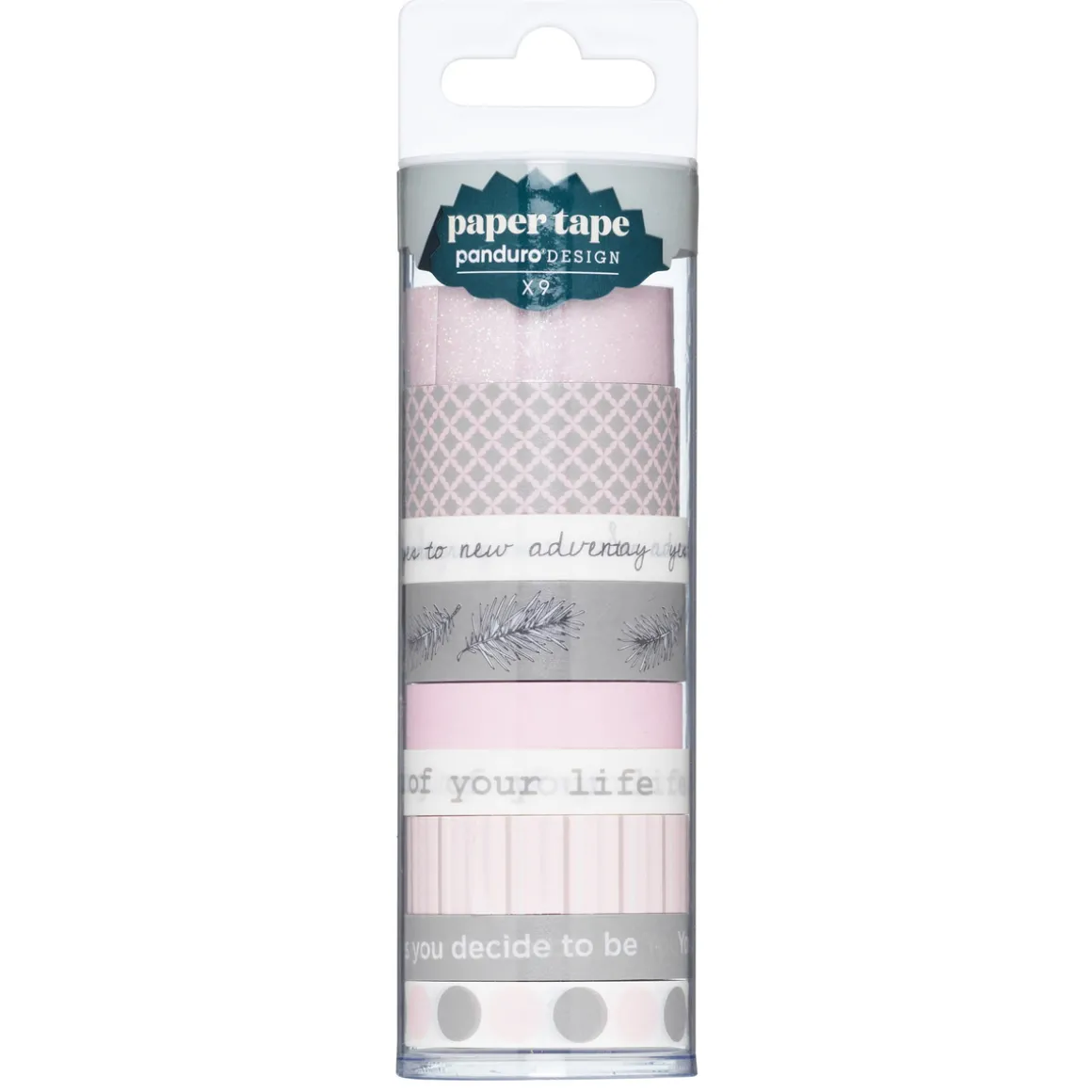 Paper Tape 9p Pink Wisdom