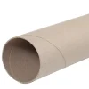 Papprør av naturfarget papp – lengde 75 cm, Ø8 cm