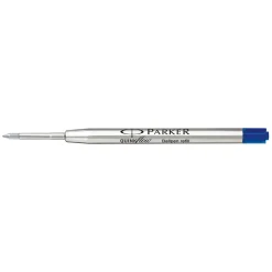 Parker Ballpoint refill blå, komplett fargepatron med ny spiss