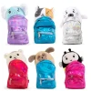 Paw Cuddles Clip miniryggsekk med kosedyr, 8×6×10 cm. Pris per stykk, selges assortert på nett
