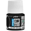 Pebeo Cuir Leather 45 ml lærfarge, farger også PU-lær – fosforescerende, lett selvlysende