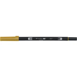 Penselpenn Tombow ABT Dual Brush Pen Dark Ochre 027