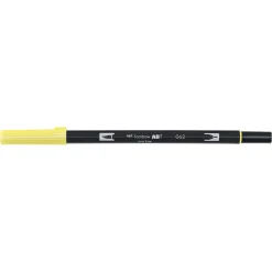 Penselpenn Tombow ABT Dual Brush Pen Green Ochre 076