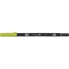 Penselpenn Tombow ABT Dual Brush Pen Dark Olive 158