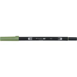 Penselpenn Tombow ABT Dual Brush Pen Asparagus 192