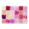 Perlemiks i rosa toner