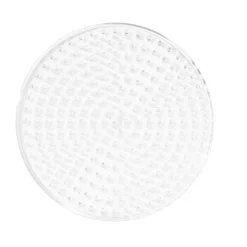 Perleplate Midi liten sirkel Ø8 cm – til våre rørperler med diameter 5 mm