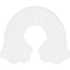 Perleplate Midi regnbue med sky, 20×16,5 cm – til våre rørperler med diameter 5 mm