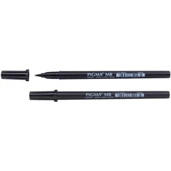 Pigma Brush Pen Sort Medium