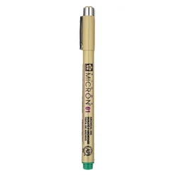 Pigma Micron 01 Grønn 0,25 mm