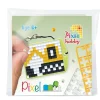 Pikselhobby Minikit gravemaskin – med nøkkelring 30×40 mm og 3×144 piksler