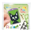 Pikselhobby Minikit katt – med nøkkelring 30×40 mm og 3×144 piksler