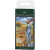 PITT artist pen set brush 6-pack – Harvest