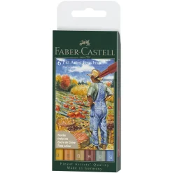 PITT artist pen set brush 6-pack – Harvest