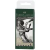 PITT artist pen set 6-pack – black