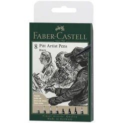 PITT artist pen set 8-pack – India ink
