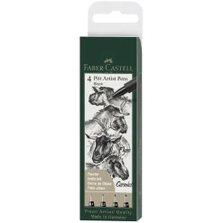 PITT artist pen sett XS-M 4pk