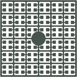Pixelperler mørkegrå nr. 204
