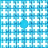 Pixelperler Turkise no. 198