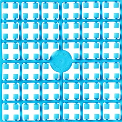 Pixelperler Turkise no. 198