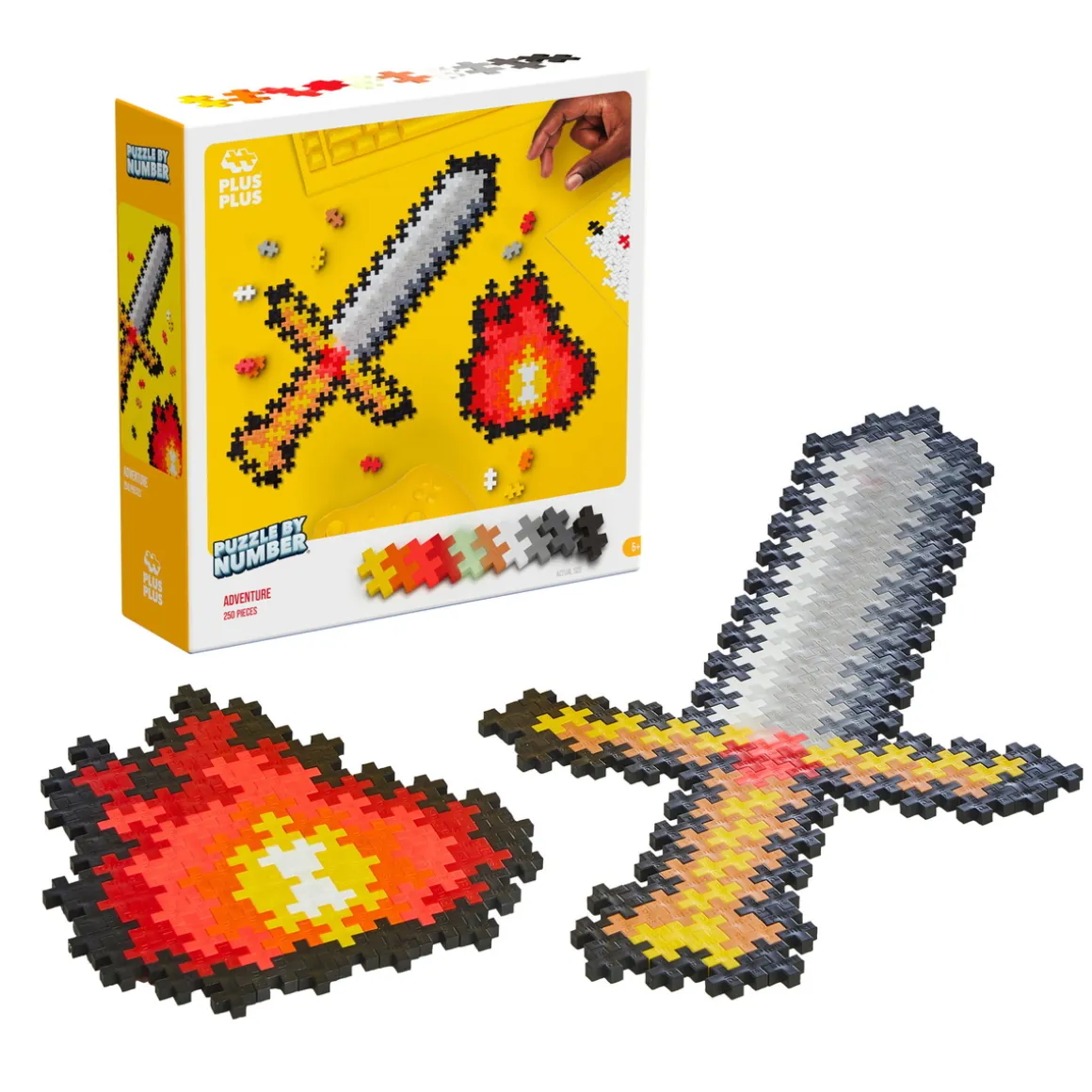 Plus-Plus puzzle by number 250 – Adventure
