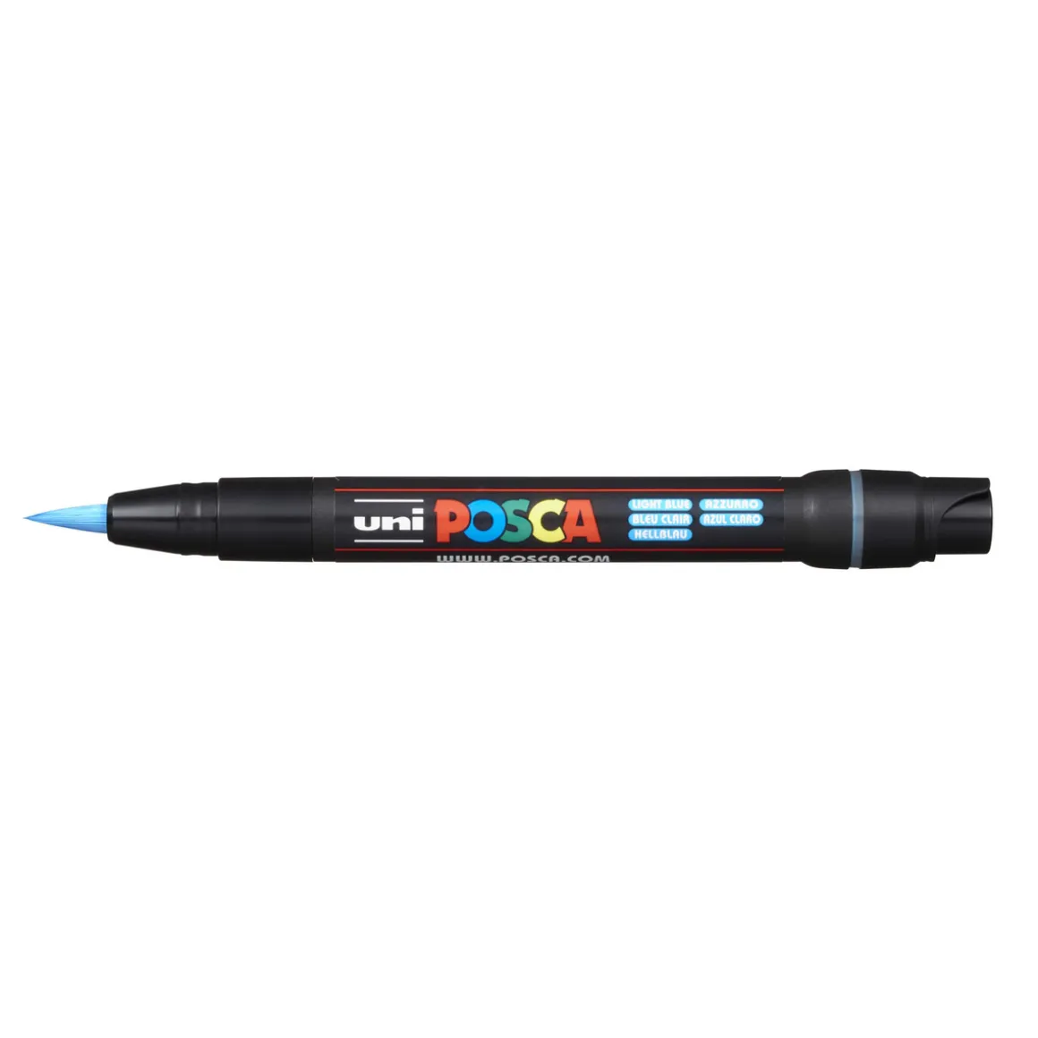 Posca Brush Light blue 1-10 mm