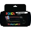 Posca bum bag black – svart mageveske, 23×5×13 cm (tom)