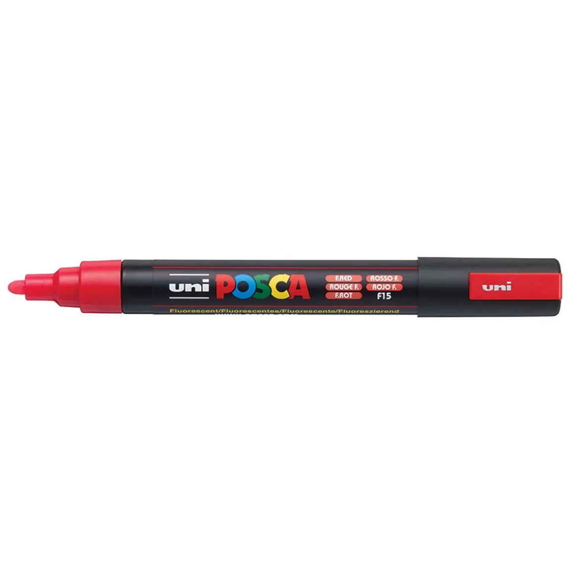 Posca PC-5M Fluorescent red 740 (1,8-2,5 mm)