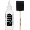 Puzzle Saver Set, 100 ml puslespillim + skumgummipensel 50 mm