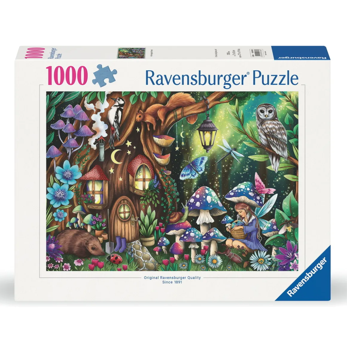 Ravensburger puslespill – In The Magical Forest. 1000 biter, 70x50 cm.