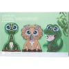Rawr Dinosaurs! by Anja Takacs, perle 3 helt livsfarlige dinosaurer! H. 27–29 cm