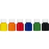 Ready Mix Tempera, hobbymaling for barn, 6×30 ml i basisfarger