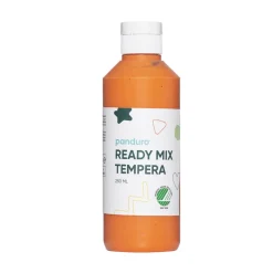Ready Mix Tempera, Svanemerket hobbymaling for barn, 250 ml, oransje