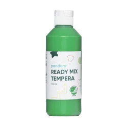 Ready Mix Tempera, svanemerket hobbymaling for barn, 250 ml, grønn