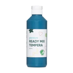 Ready Mix Tempera, svanemerket hobbymaling for barn 250 ml, turkis