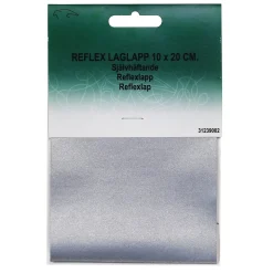 Reflekslapp 10x20 cm