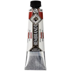 Rembrandt akrylmaling 40 ml Light Oxide Red - 339